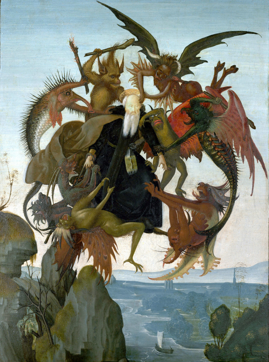 Michelangelo Buonarroti. The torment of Saint Anthony