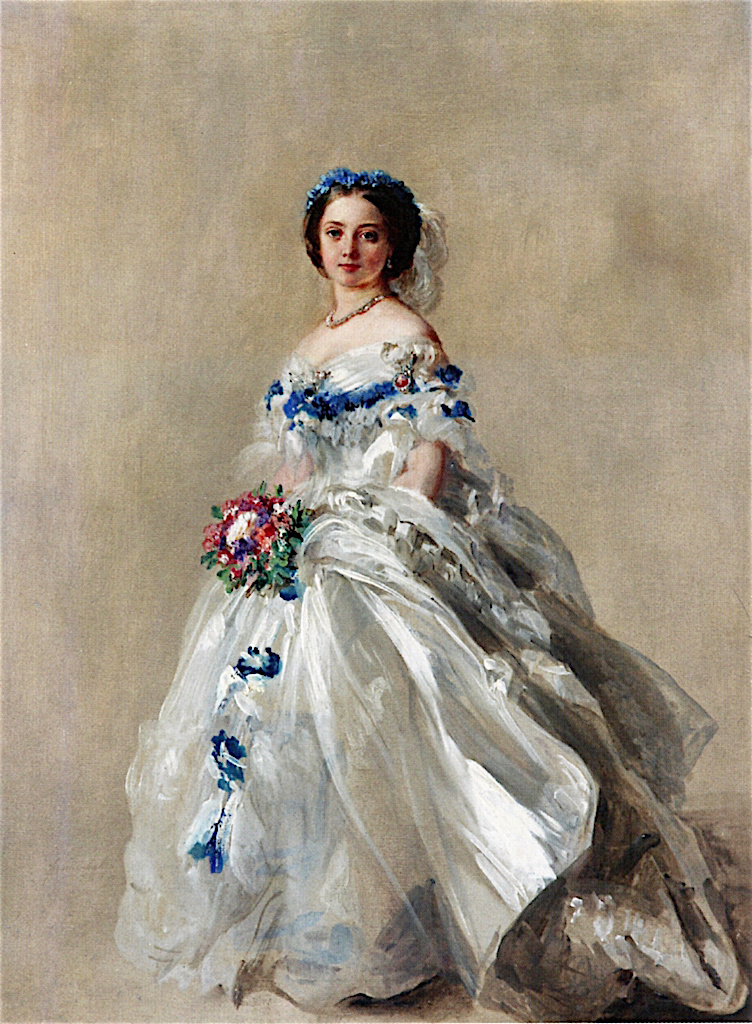 Franz Xaver Winterhalter. Royal Princess Victoria. Sketch