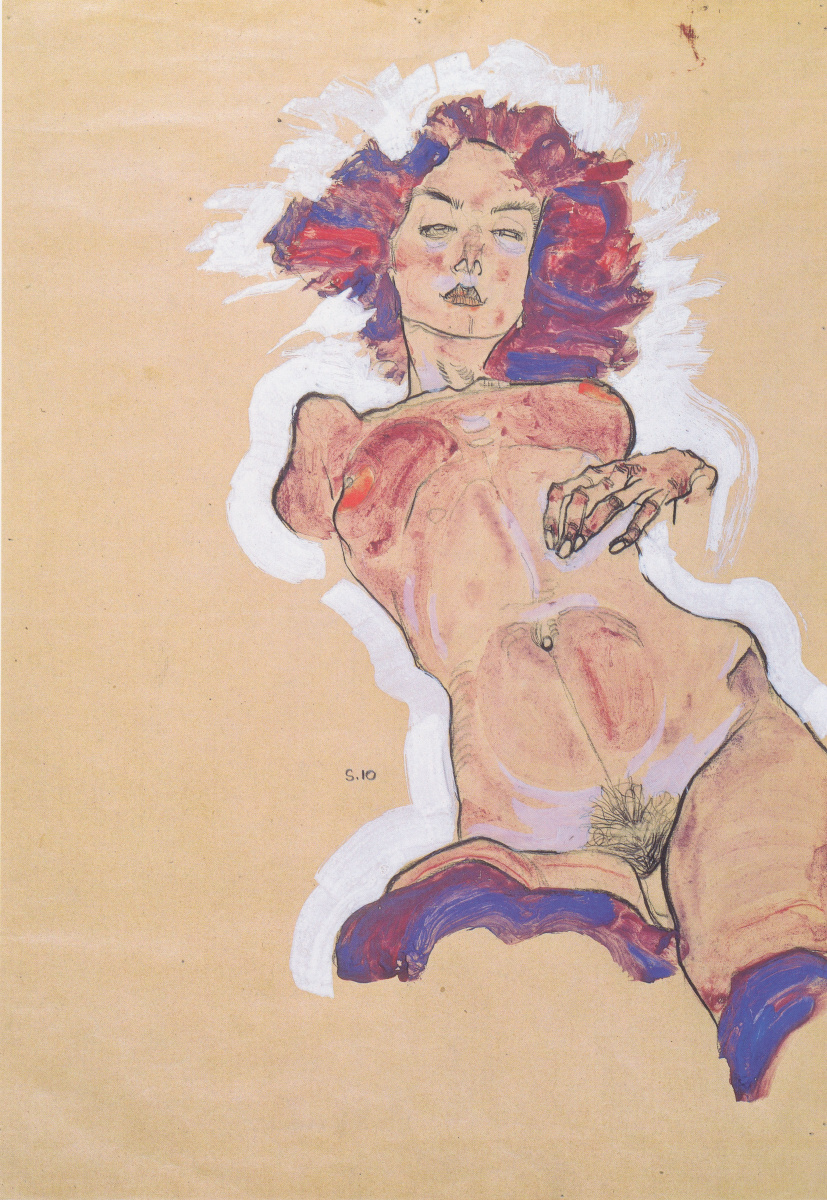 Egon Schiele. Nude