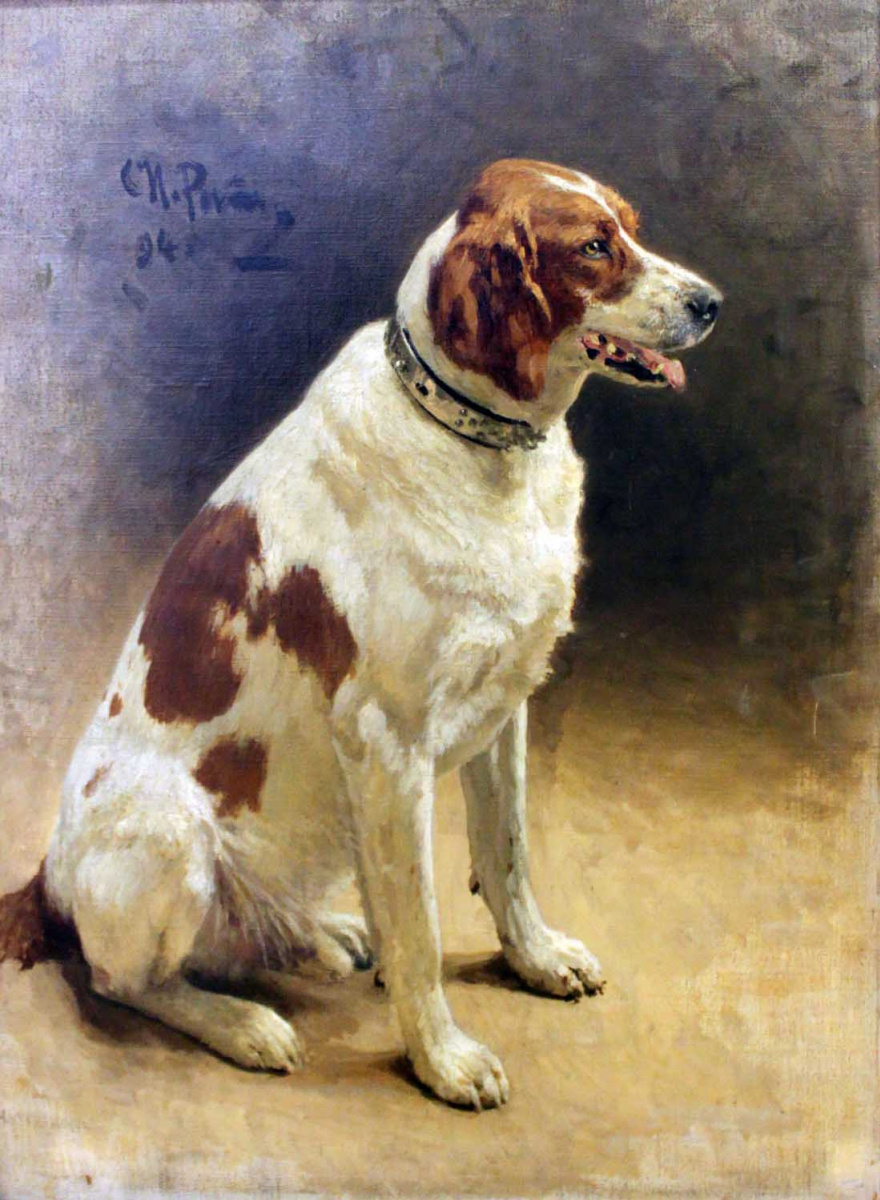 Ilya Efimovich Repin. Dog (Pegasus)
