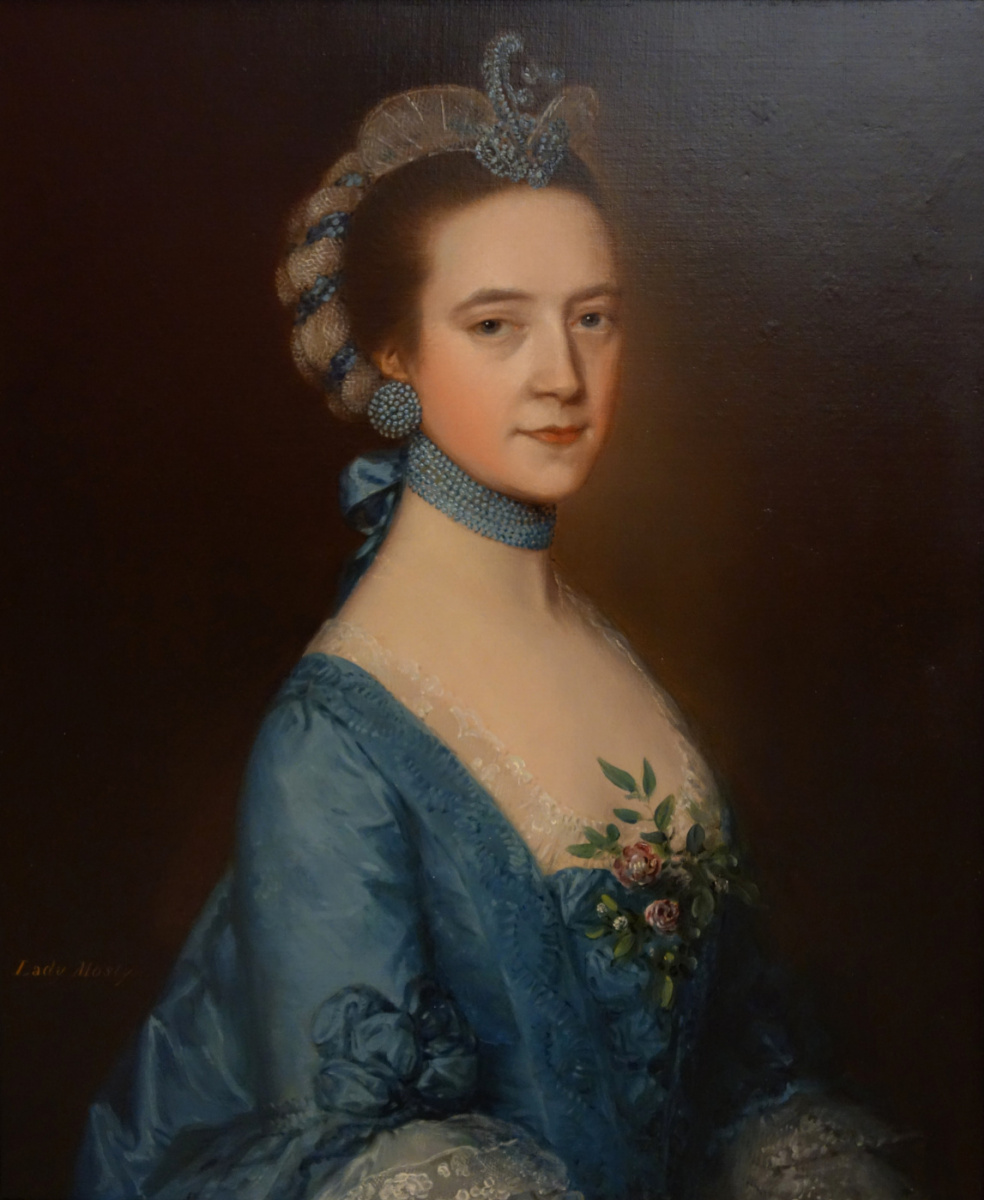 Thomas Gainsborough. Lady Mostyn, Mrs. Edward Mostyn