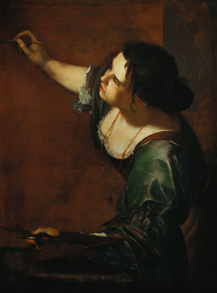 Self-portrait in the form of an allegory of painting