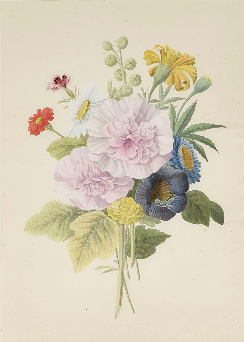 Buy a digital copy: Pierre-Joseph Redoute - Mazzo di fiori | Arthive