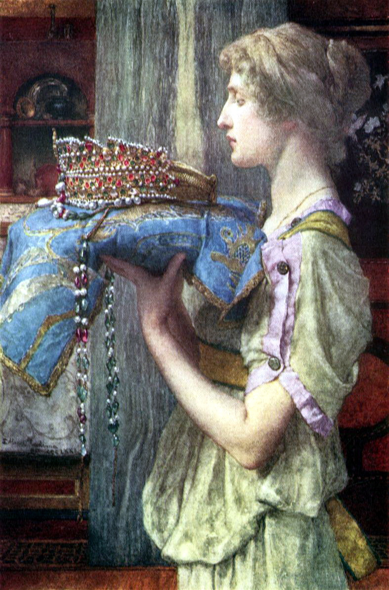 Lawrence Alma-Tadema. A Crown