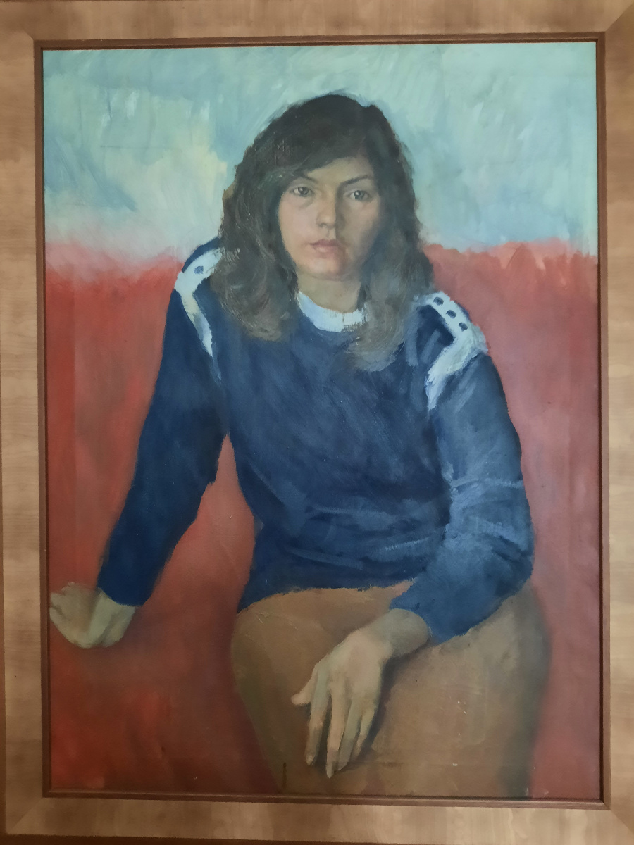 Alexander Sergeyevich Chagadayev. Larissa's portrait