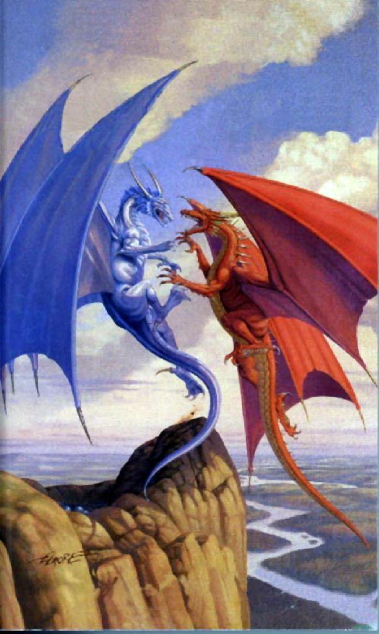 Драконы оборотни книги. Dragonlance драконы. Око дракона Dragonlance. Драконье копье Dragonlance. Ларри Элмор Dragonlance.