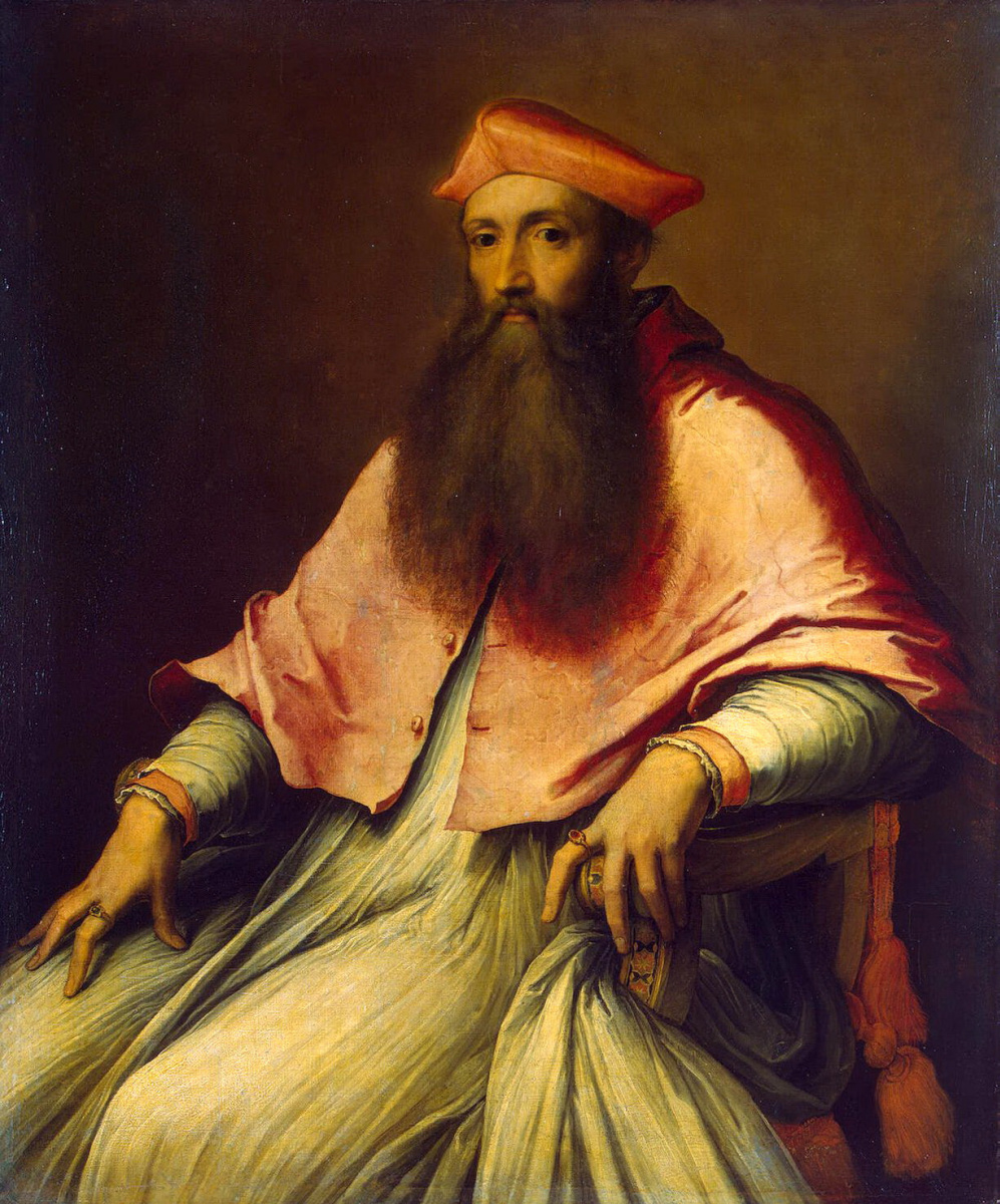 Sebastiano Luciani. Portrait of cardinal Reginald Fields