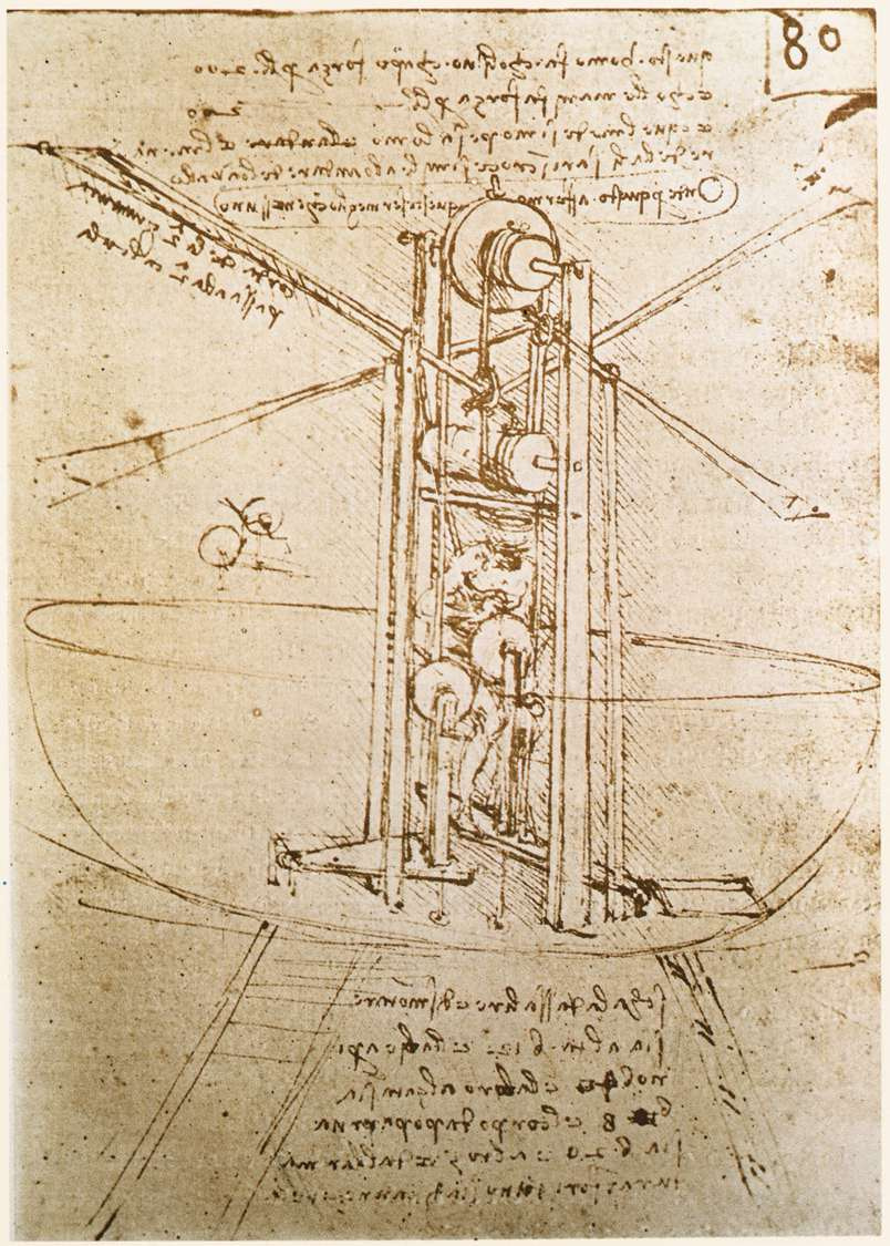 Leonardo da Vinci. Aircraft