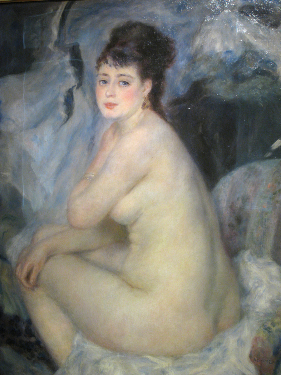 Pierre-Auguste Renoir. Nude