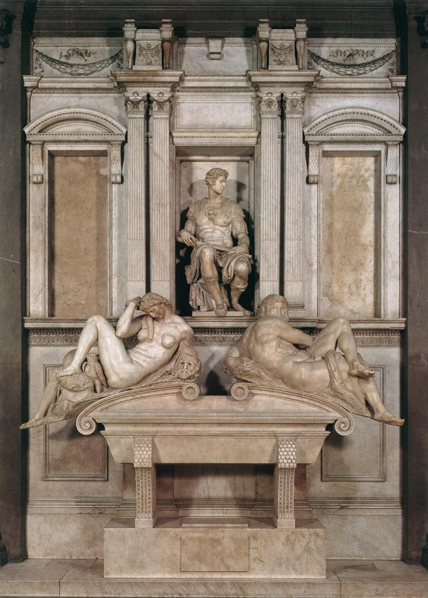 Michelangelo Buonarroti. Tomb Of Giuliano De ' Medici