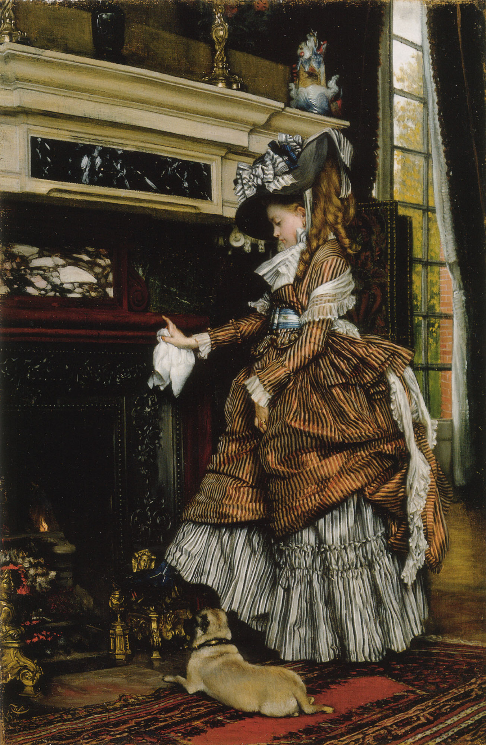 Fireplace by James Tissot History Analysis Facts Arthive