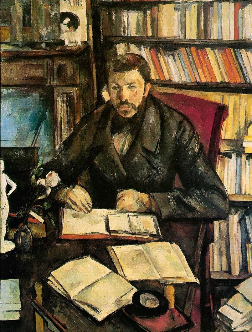 Paul Cezanne. Portrait Of Gustave Geffroy