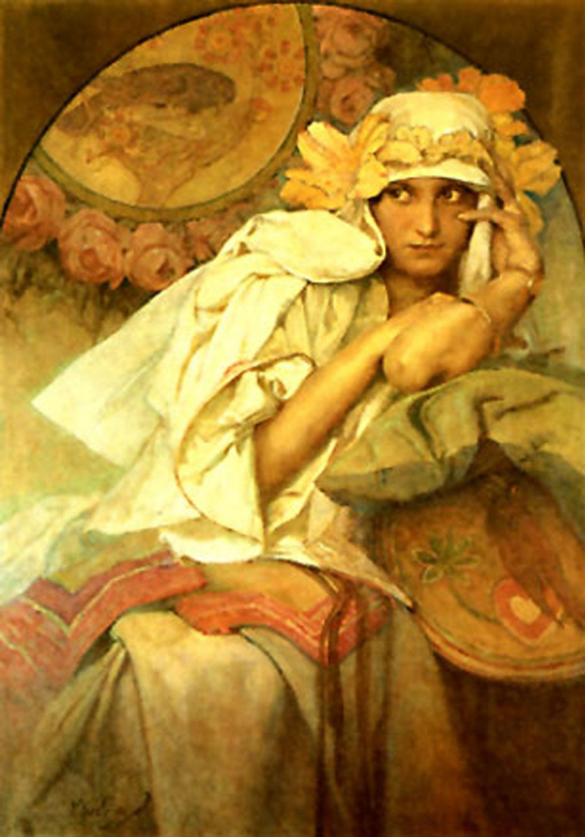 Alfons Mucha Musa Descripción de la obra Arthive