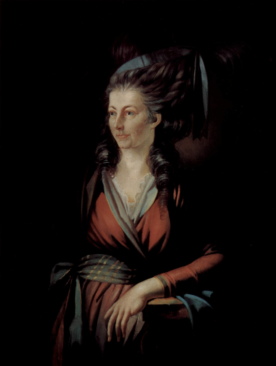 Johann Heinrich Fuessli. Portrait Of Maria Hess