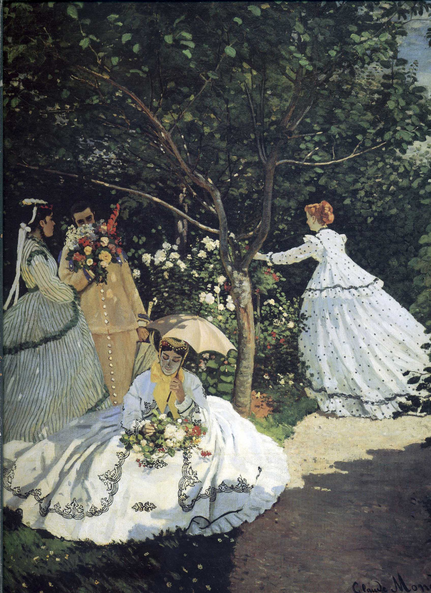 Women in the garden