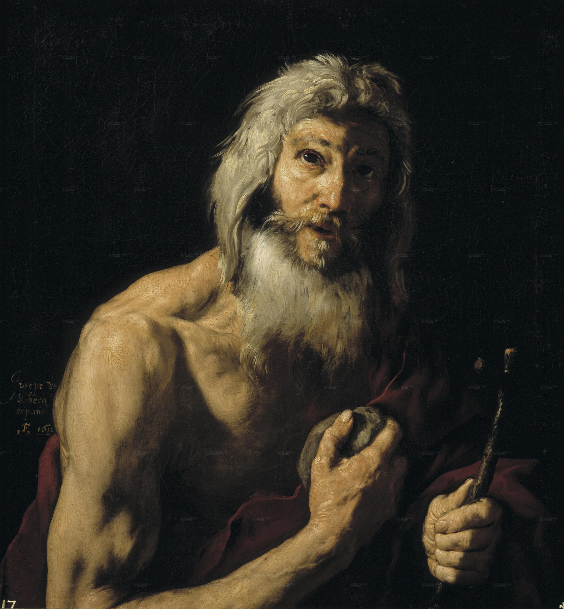 Jose de Ribera. The penitent St. Jerome