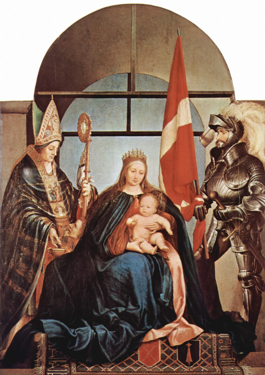 Hans Holbein the Younger. Solothurn's Madonna