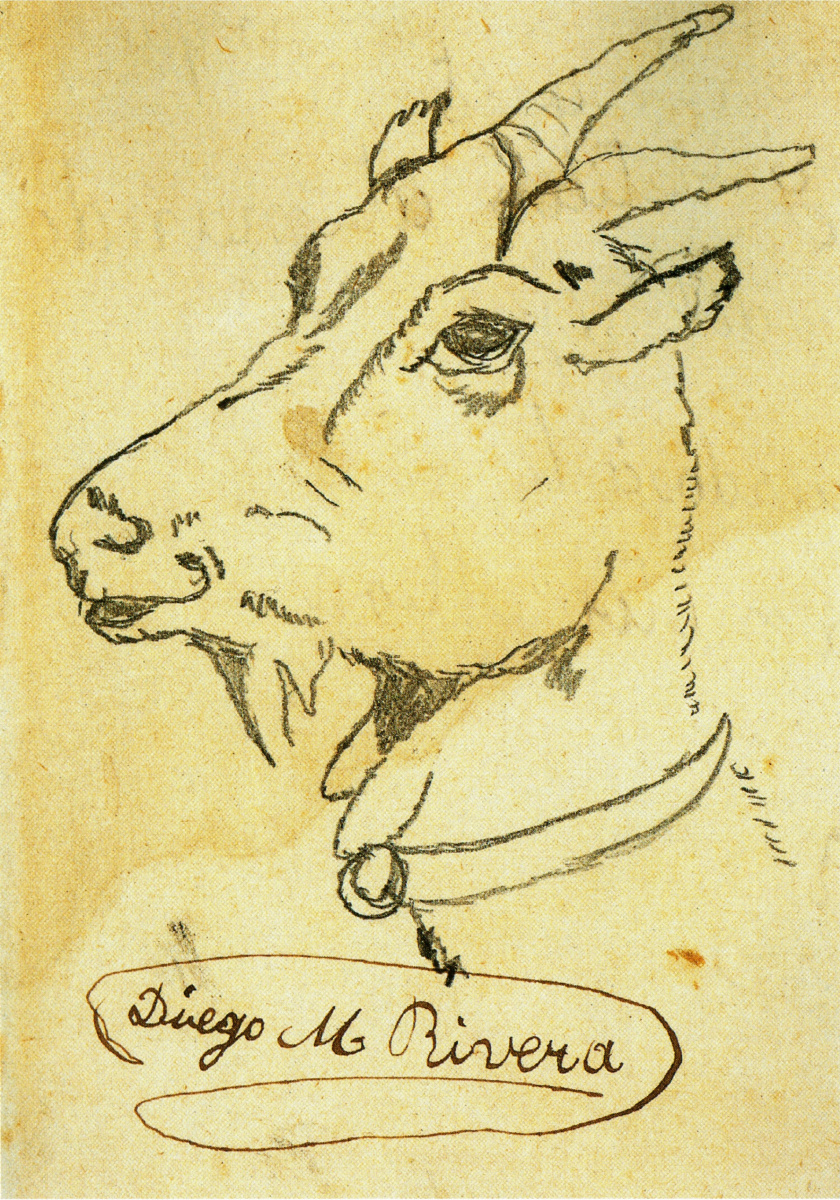 Diego Maria Rivera. Goat
