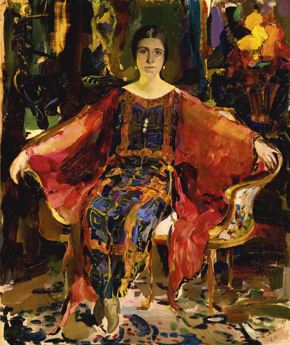 Filipp Andreevich Malyavin. Portrait of the ballerina Alexandra Balashova
