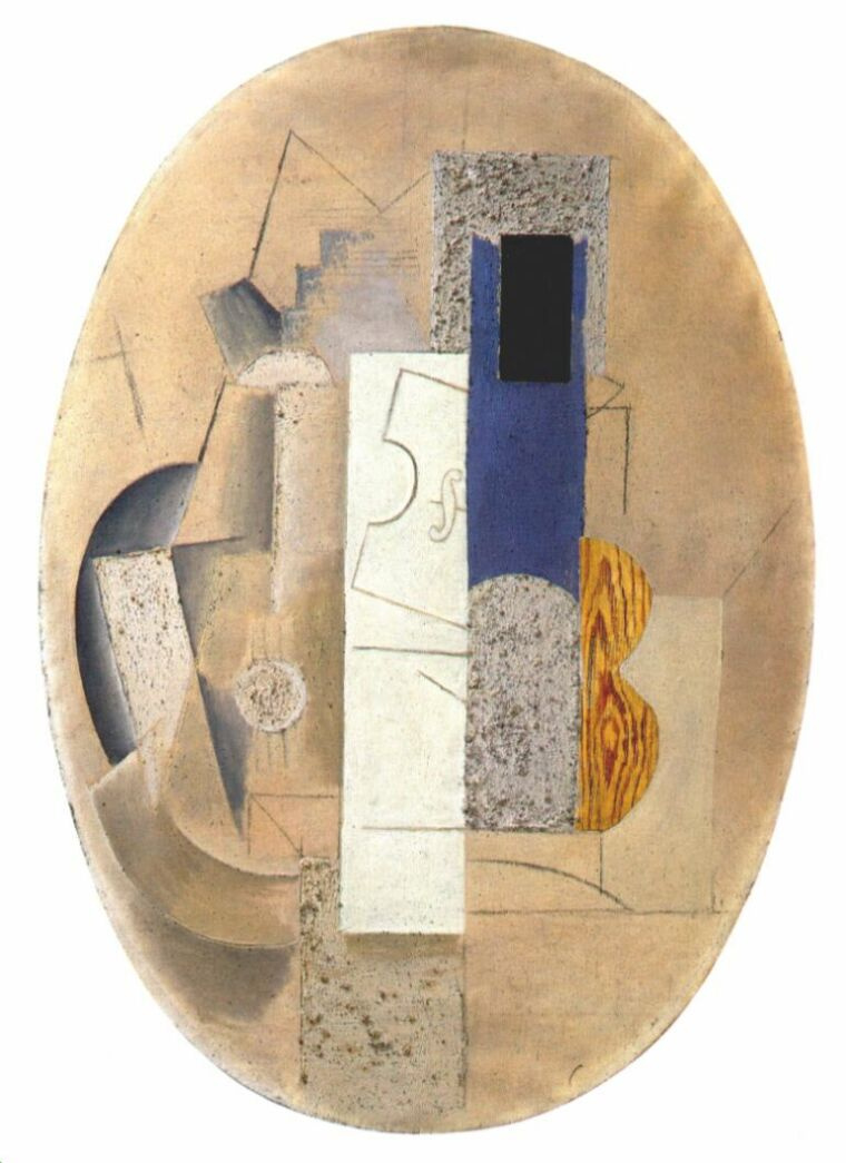 Pablo Picasso. Violin and guitar