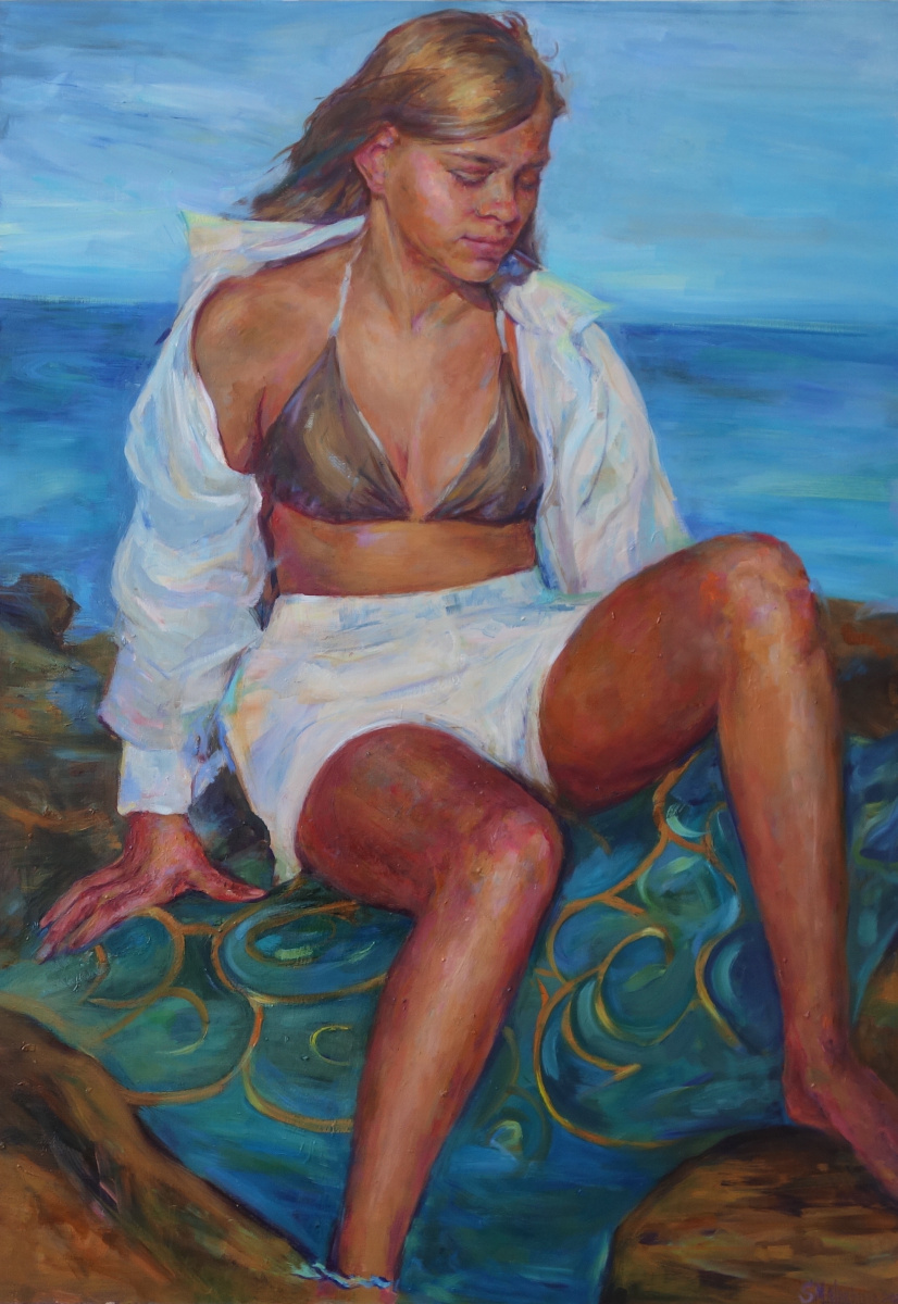 Svetlana Alexandrovna Malakhova. "Morning by the Ocean."