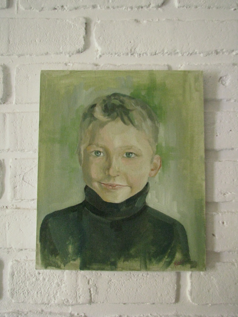 Elizabeth Korosteleva. Portrait of Brother
