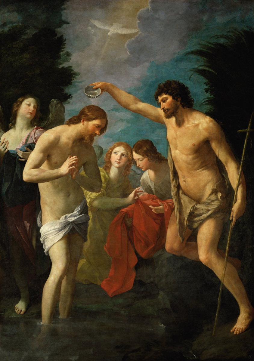 Guido Reni. The Baptism Of Christ