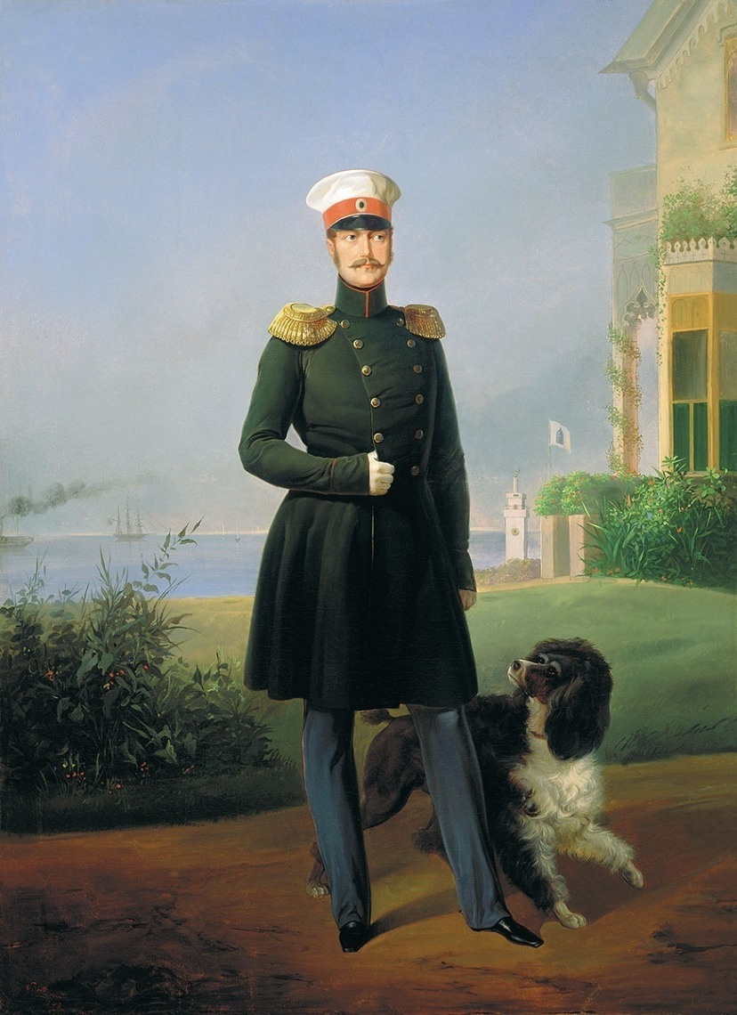 Egor Ivanovich Botman. Portrait of Emperor Nicholas I