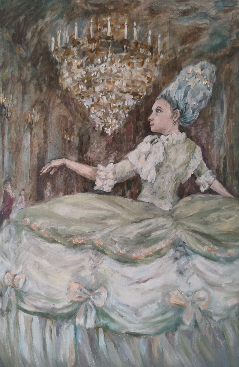 Victoria Andreevna Kukhtina. A minuet at Versailles