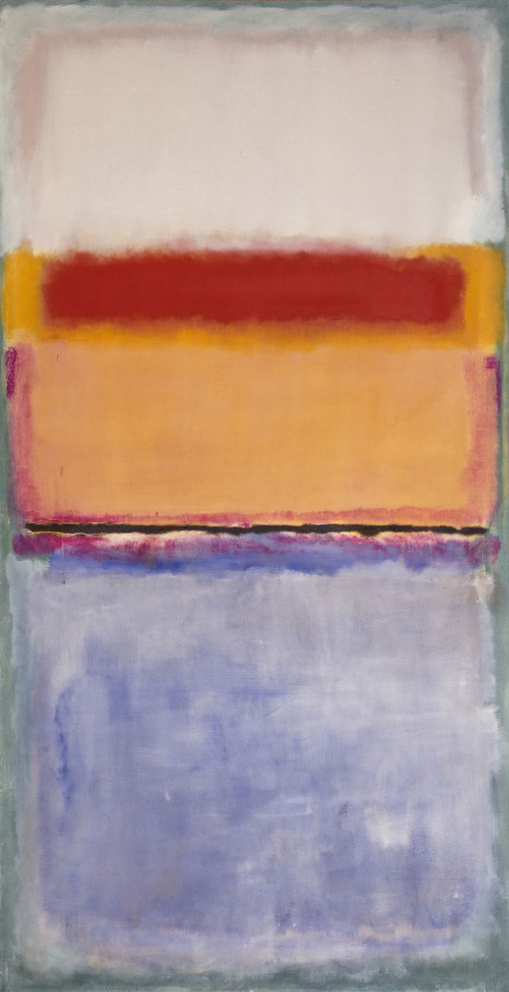 Rothko Mark 10号, 1952, 108×208 厘米：作品描述| Arthive