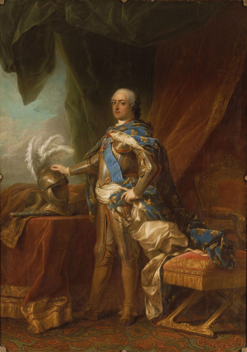 Charles Andre van Loo. Louis XV, king of France