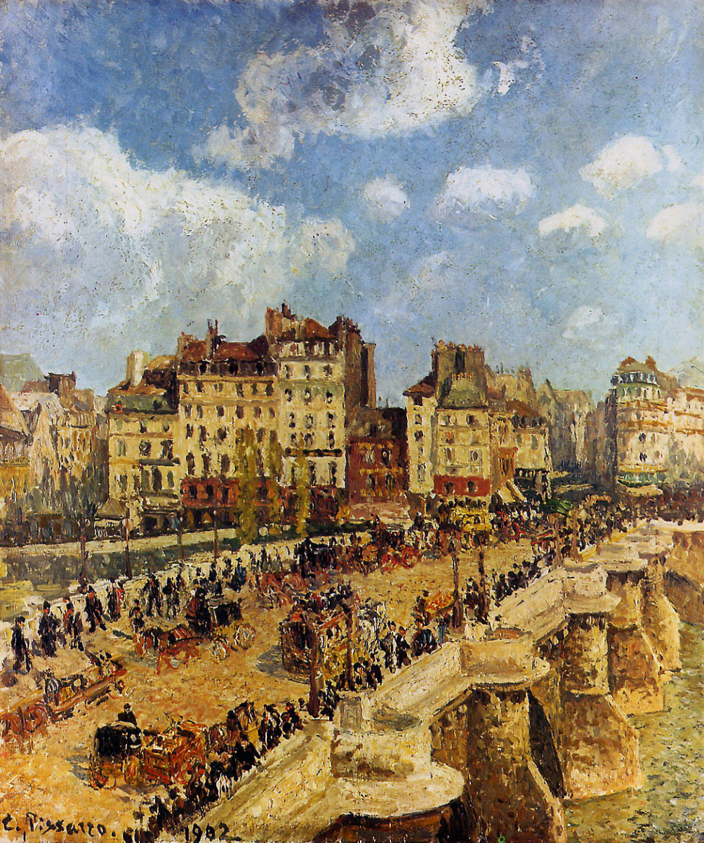 Camille Pissarro. The new bridge