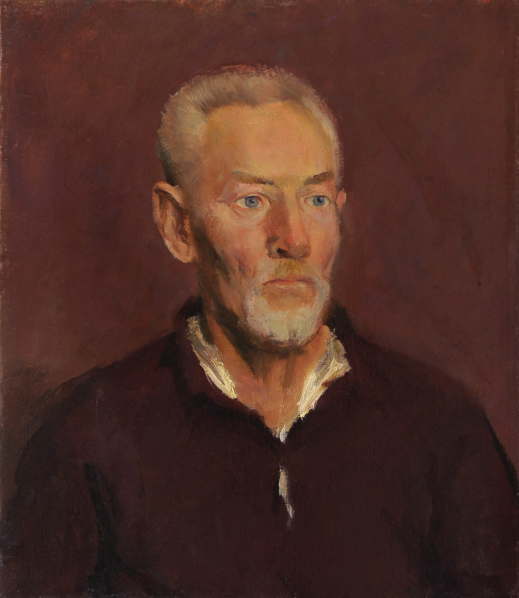 Сергей Григорьевич Коваль. Portrait of old H. M.