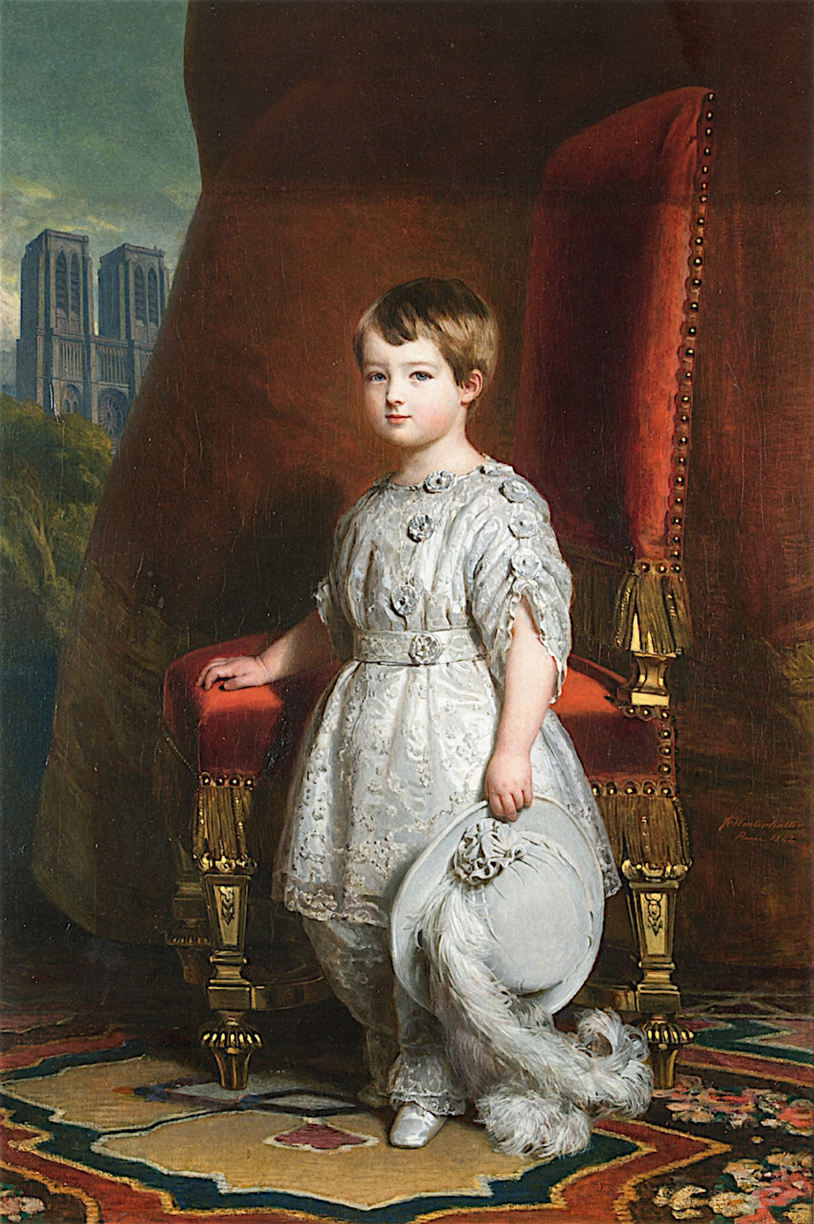 Louis-Philippe albert of orléans, count of Paris, 1842, 97×122 cm by Franz  Xaver Winterhalter: History, Analysis & Facts