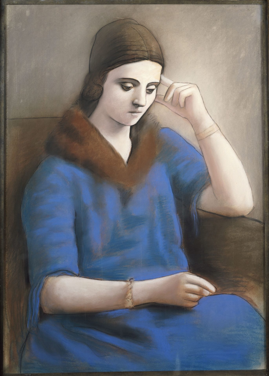 Pablo Picasso. Olga lost in thought