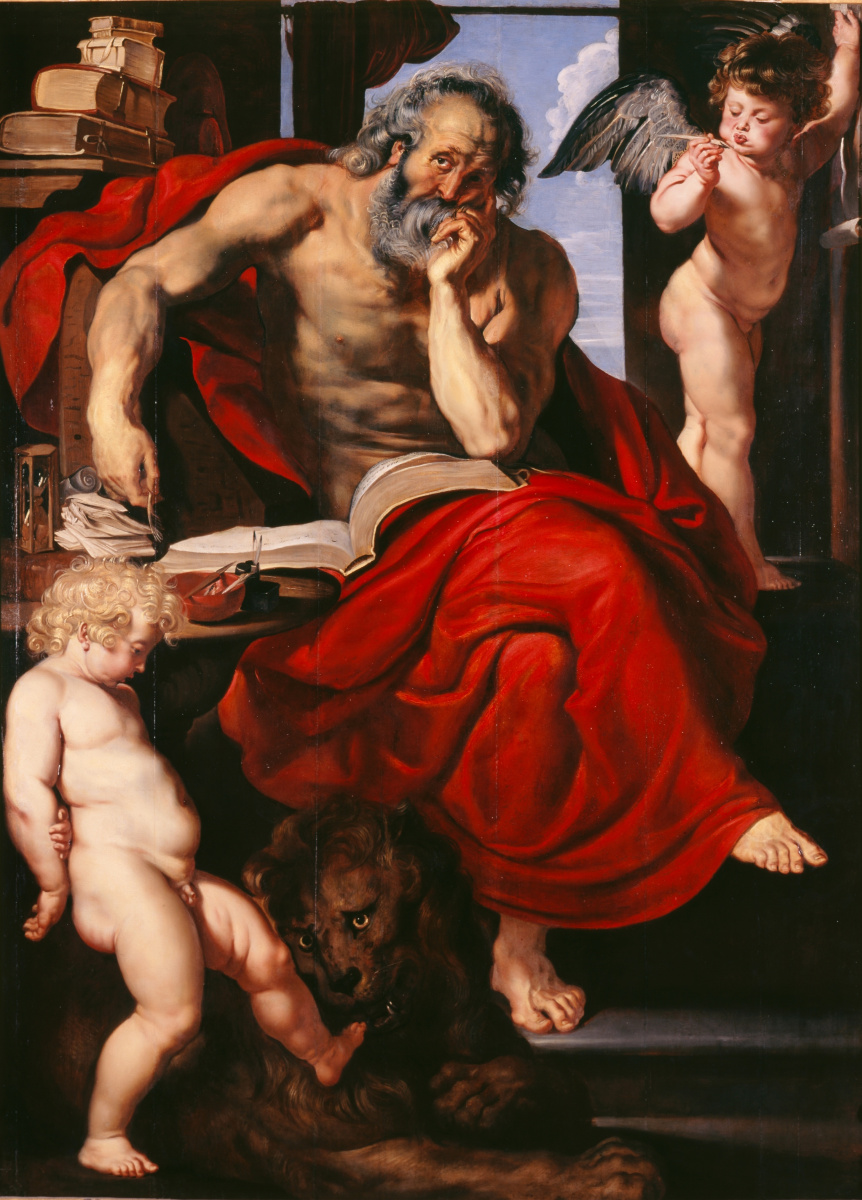 Peter Paul Rubens. St. Jerome in his cell