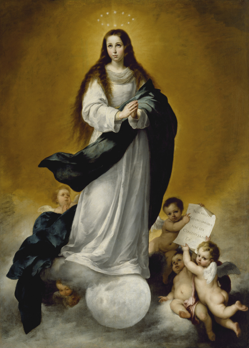 Bartolomé Esteban Murillo Concepcion Inmaculada, 1670, 179×250 Cm ...