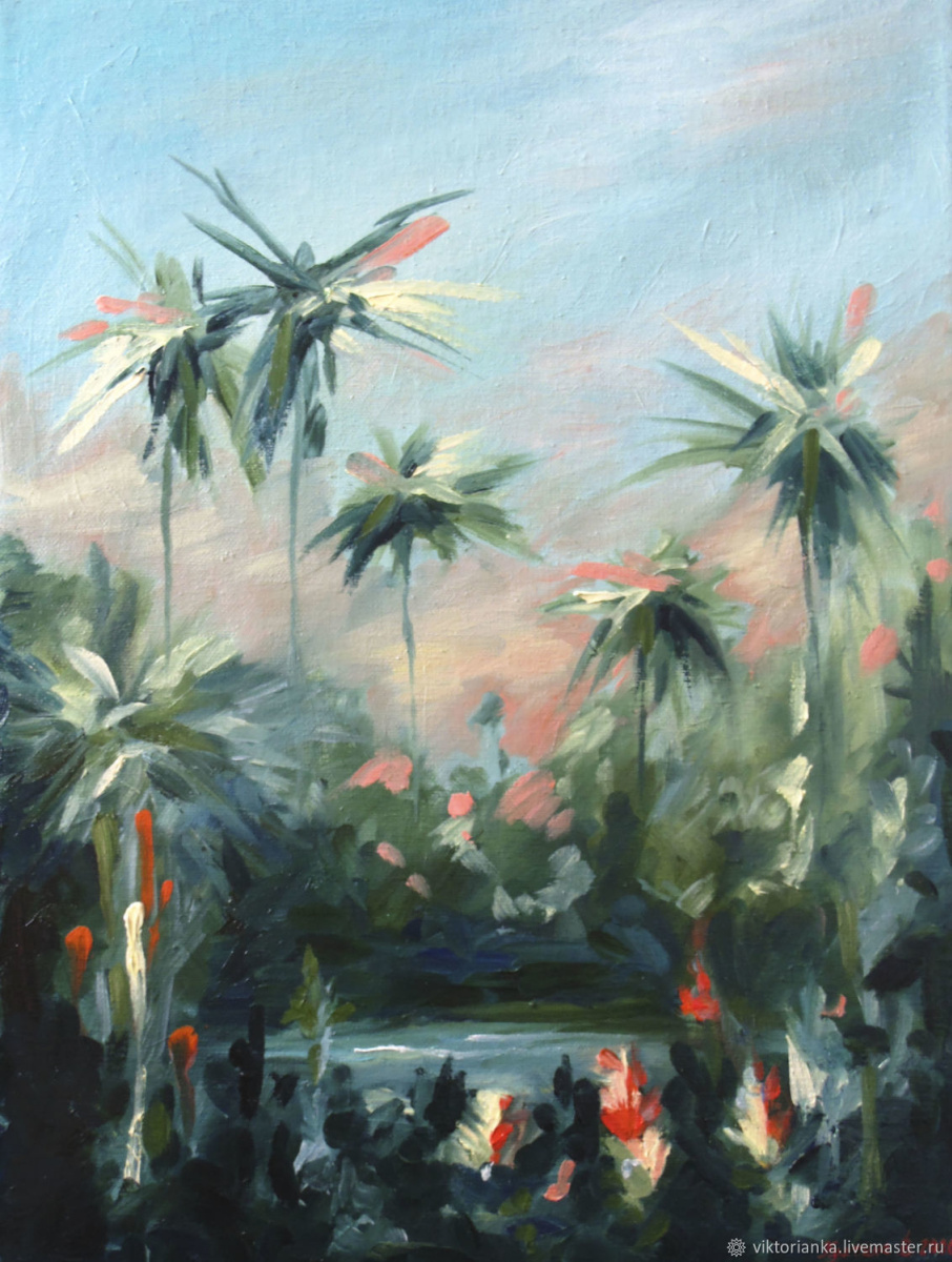 Victoria Andreevna Kukhtina. Bali Palms