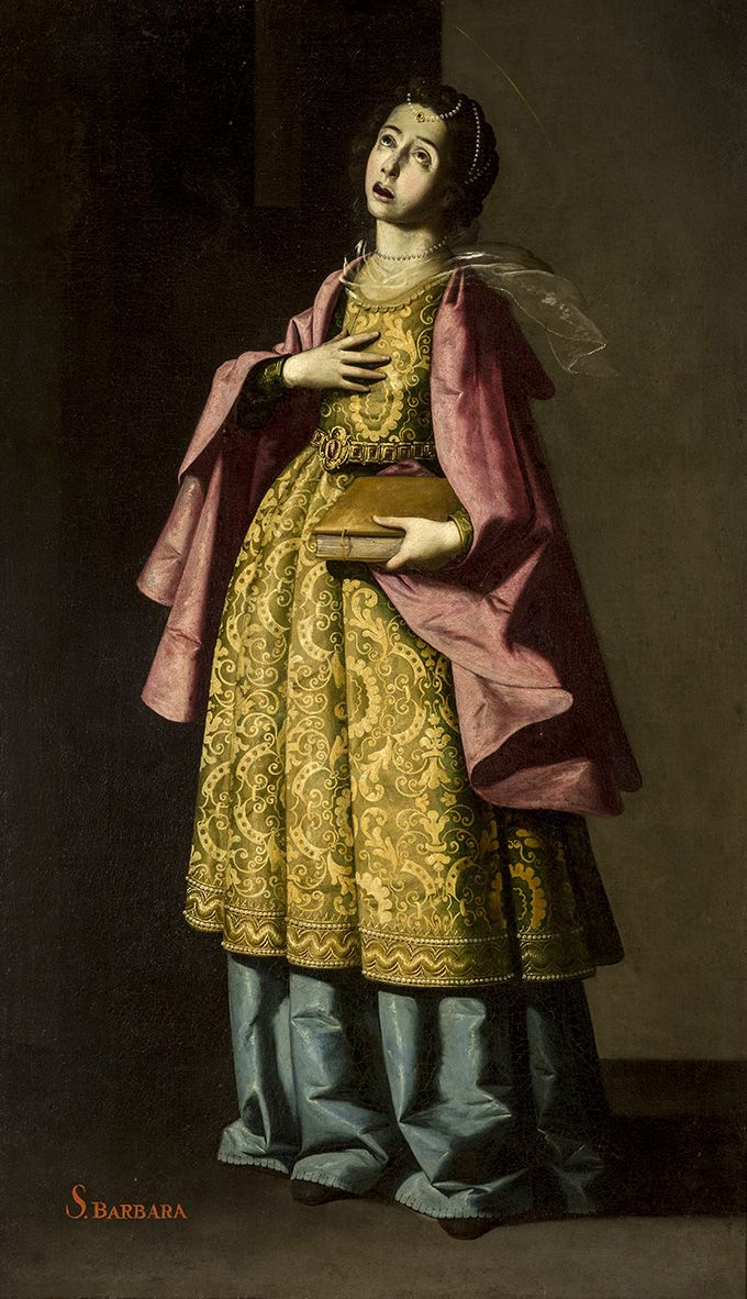 Francisco de Zurbaran. Saint Barbara