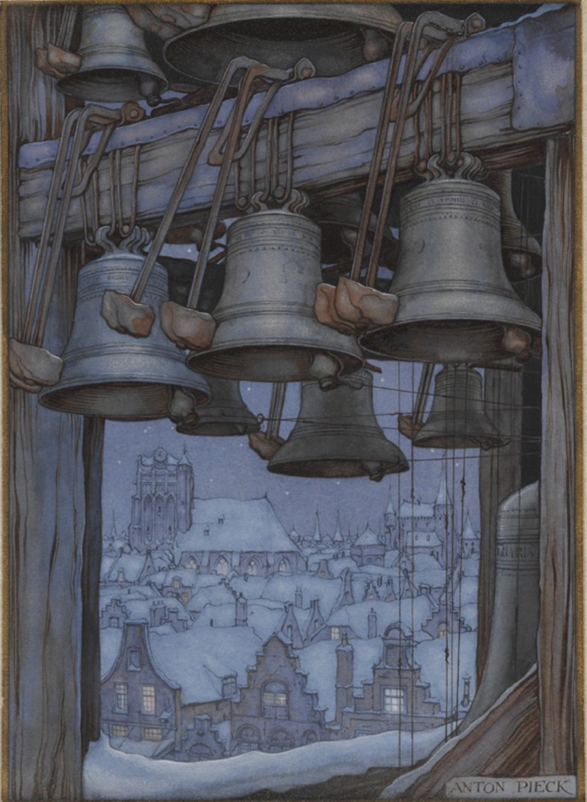 Anton Pieck. In the Church-tower