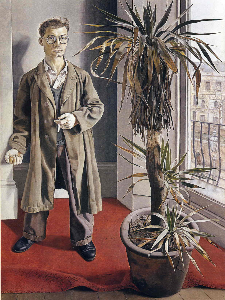 Lucien Freud. Interior at Paddington