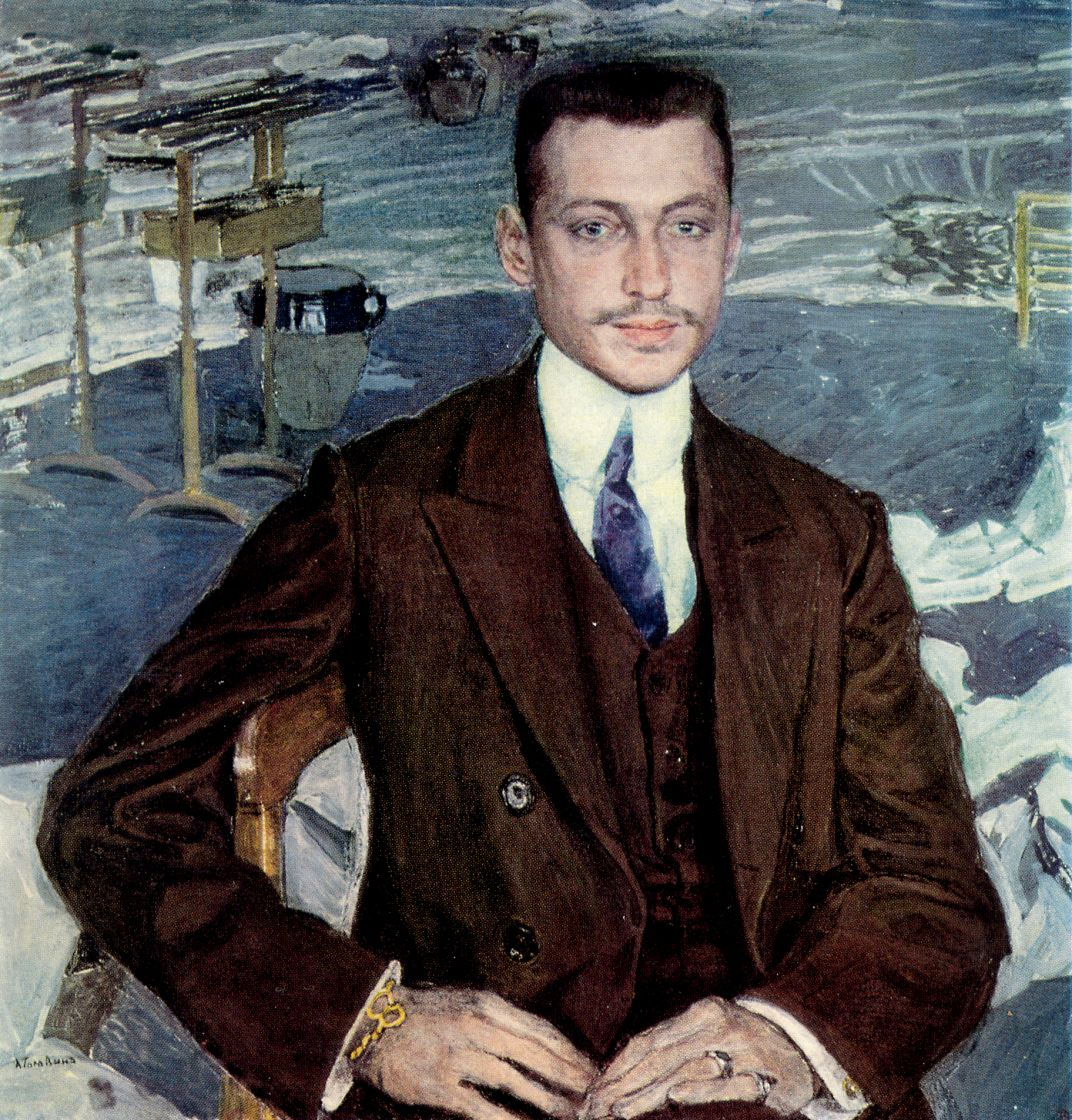 Alexander Yakovlevich Golovin. Portrait Of V. I. Kankrin