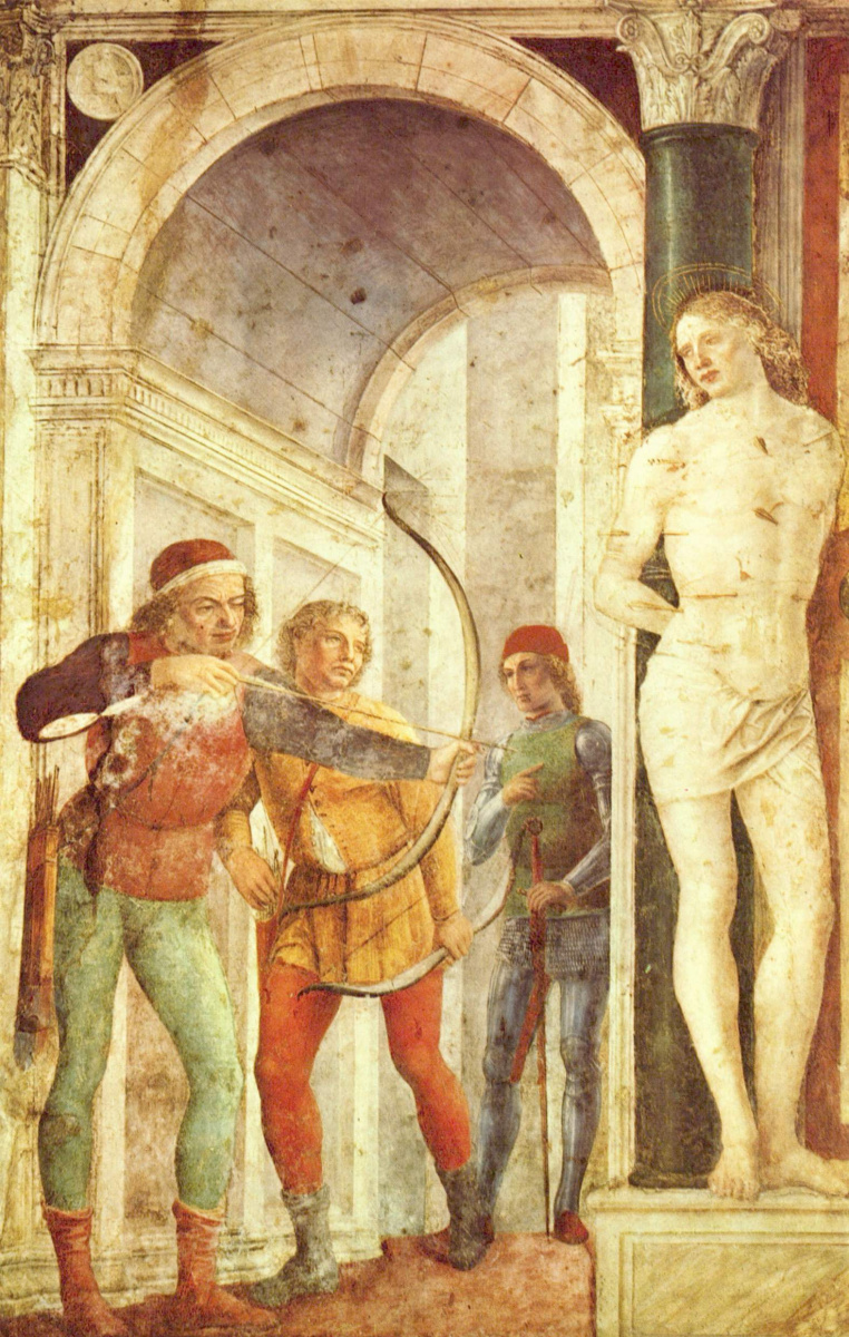 Vincenzo Foppa. The martyrdom of St. Sebastian