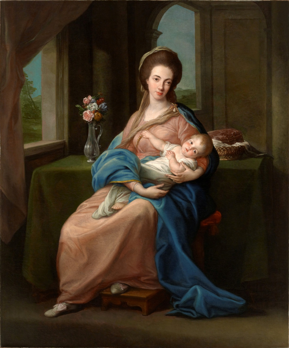 Pompeo Girolamo Batoni. Mary Taylor, Viscountess Hedforth, later Countess Bechtive and Marquess Hedforth