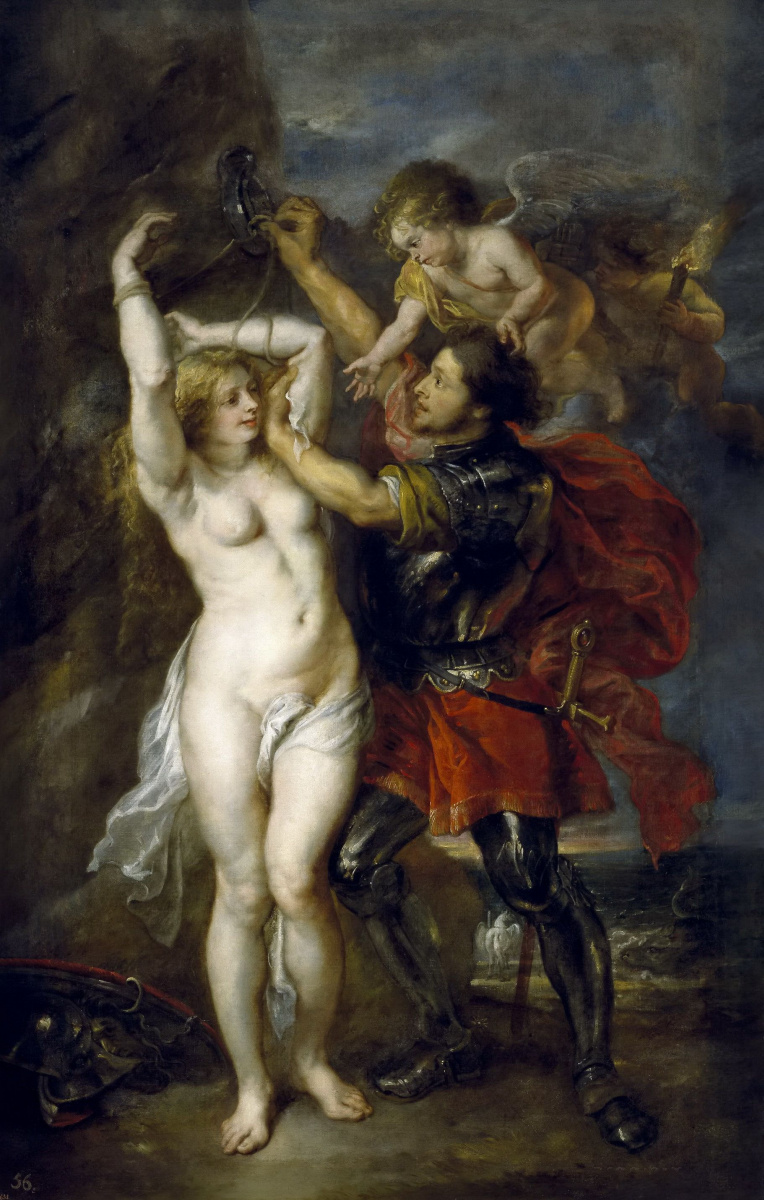 Peter Paul Rubens. Perseus frees Andromeda