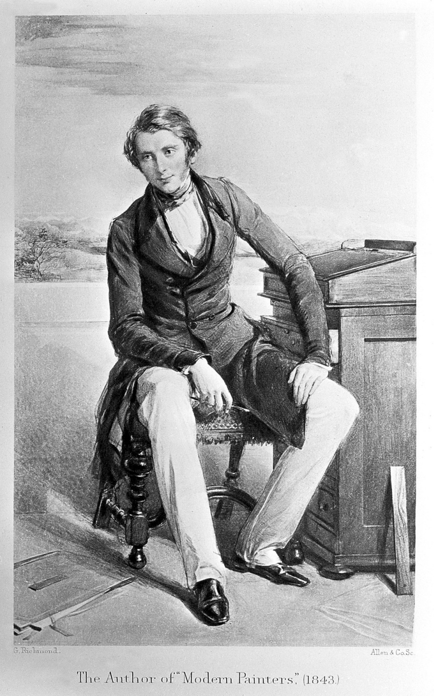 Джон Рёскин, 1843. (По акварели Джорджа Ричмонда) Джон Рёскин, 1843. (По акварели Джорджа Ричмонда)
