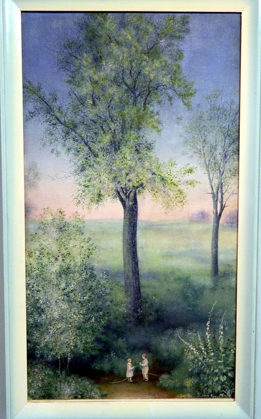 Катерина Билокур. На околице. Этюд. 1940. Холст, масло. Яготинская картинная галерея. Катерина Билокур. На околице. Этюд. 1940. Холст, масло. Яготинская картинная галерея.