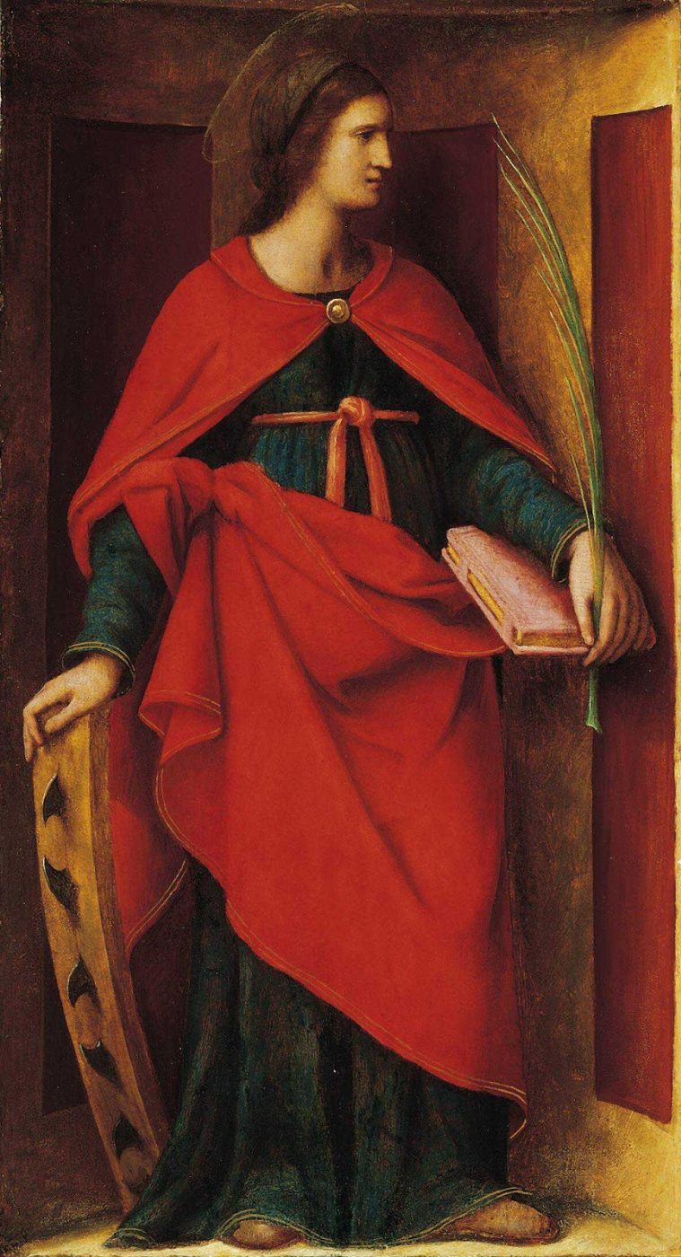 Bernardino Luini. St. Catherine