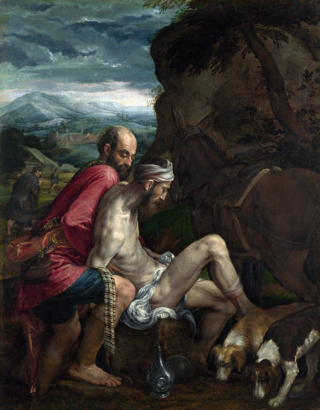 Jacopo da Ponte Bassano. Good Samaritan