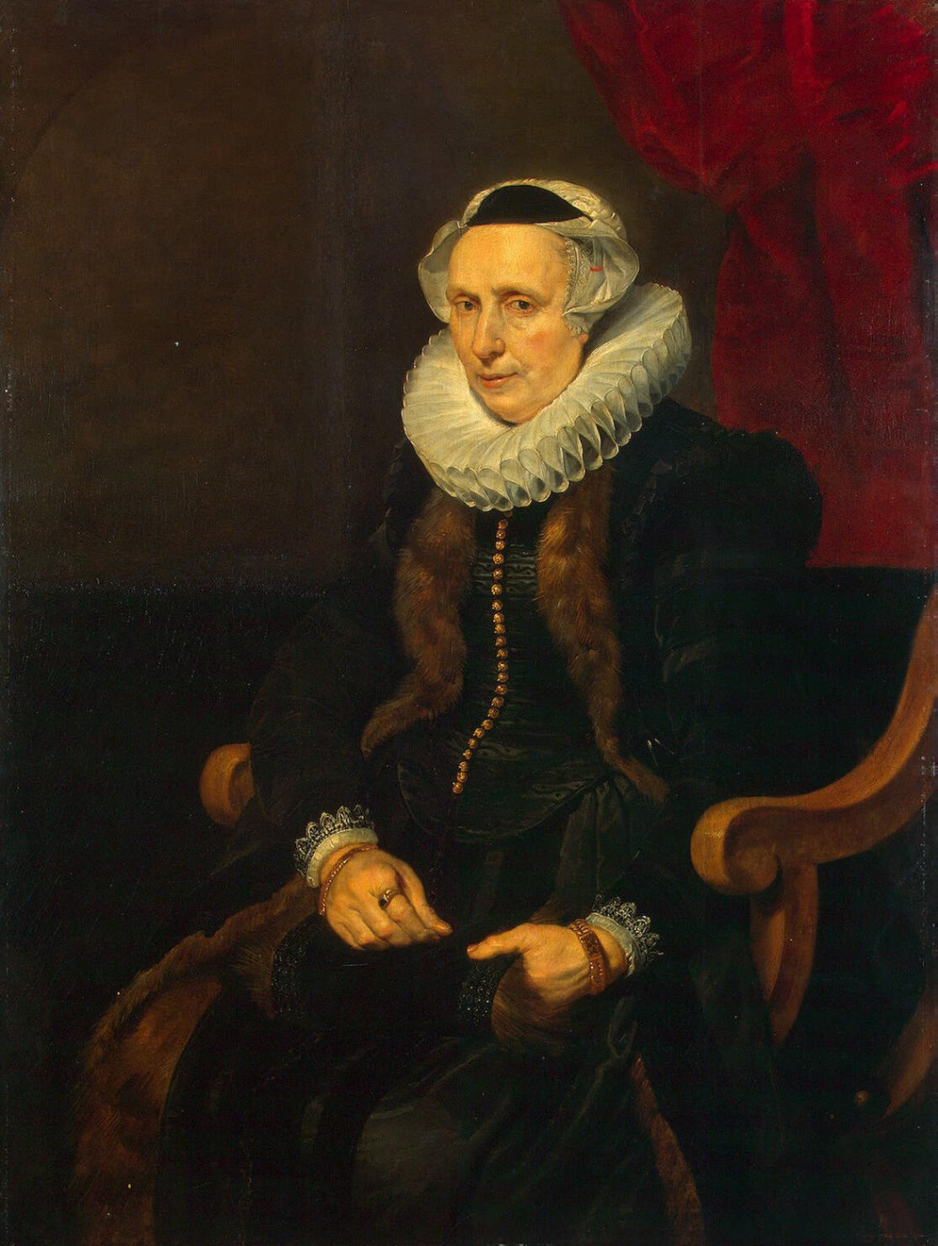 Cornelis de Vos. Portrait of an elderly woman
